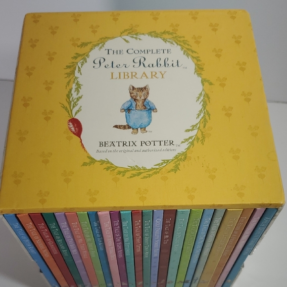 Beatrix Potter Peter Rabbit Library Set 23 Stories - Picture 3 of 16
